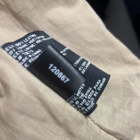 Michael Michael Kors leather jacket SZ L - Picture 8 of 16